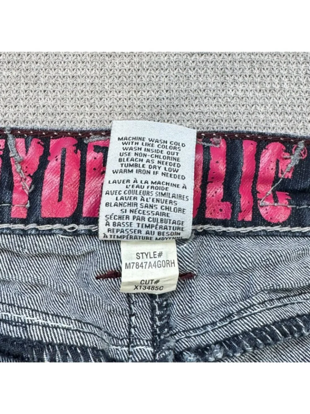 Hydraulic Gramercy Denim Capri Jeans Womens Sz 5/6 Blue Low Rise Dual Stitching